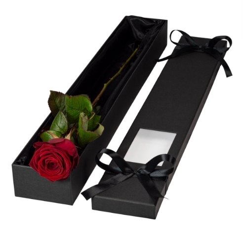 Boxed Single Rose