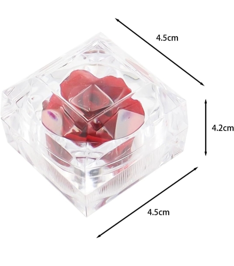 Preserved Rose in Jewellery Box